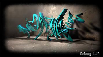 Graffiti Wallpaper Affiche