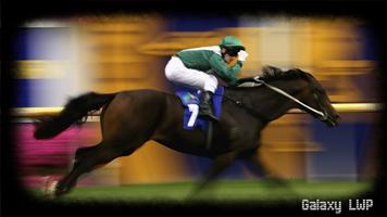 Horse Racing Wallpaper poster