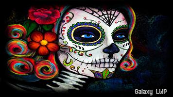 Mexican Skull Pack 2 Wallpaper Affiche