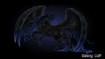 Dark Pegasus Wallpaper-poster