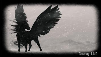 Dark Pegasus Wallpaper اسکرین شاٹ 1