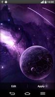 Galaxy Space Live Wallpaper Affiche