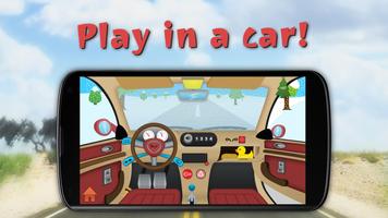 为幼儿、男婴和学龄前儿童驾驶玩具车儿童游戏 海报
