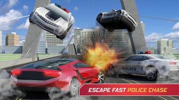 Car Simulator 2017 Wanted Plakat