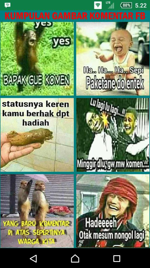 Paling Keren 18+ Download Perang Gambar Lucu Fb