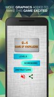 G.K- Game of Knowledge poster