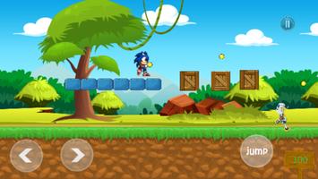 Game of Sonic hedgehog dash free পোস্টার