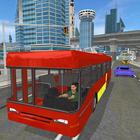 Bus Simulator 3D City 2018 icône