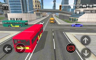 Bus Simulator 3D City 2018 Affiche