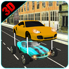 Futuristic Elevated Car Driving Simulator biểu tượng