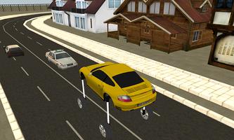 Futuristic Elevated Car Driving Simulator ảnh chụp màn hình 1