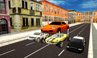 Futuristic Elevated Car Driving Simulator ảnh chụp màn hình 2