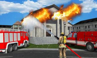 Fire Brigade: Fire Truck Rescue Game screenshot 1