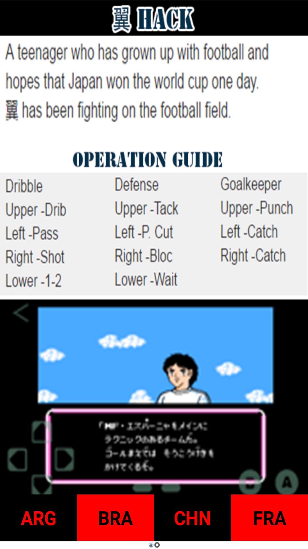 ç¿¼ HACK: CapitÃ¡n Tsubasa II for Android - APK Download - 