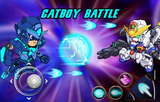 Robot Battle Masked Blue Affiche