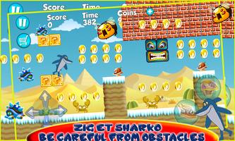 Zig Fish and Sharko Adventure स्क्रीनशॉट 1