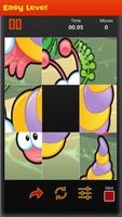 Sliding Puzzle Animals Cartoon captura de pantalla 2