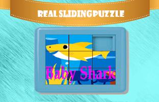 Baby Shark Doo Sliding Puzzle Affiche