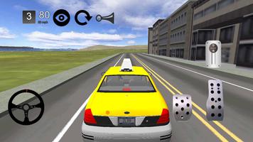 Taxi Simulator 3D 2014 poster