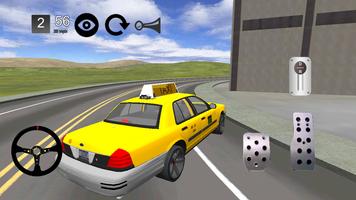 Taxi Simulator 3D 2014 screenshot 1
