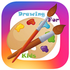 Icona I bambini disegnare e colorare