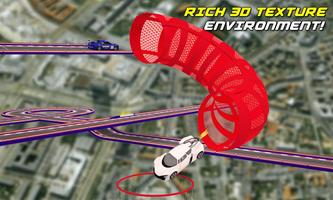 GT Rocket car Driver stunts 3D Ekran Görüntüsü 3