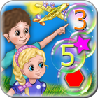Learn colors, figures, numbers. Game for kids. icon