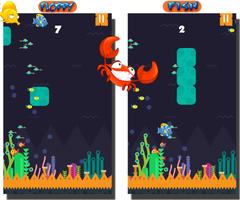 🐟 Flappy Fish Go  🐟 captura de pantalla 2