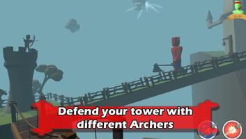 Archery Heroes: Master of Tower Defense 3D Games 스크린샷 1