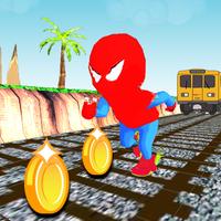 Subway Super Spider Run ảnh chụp màn hình 1