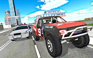 4x4 City Truck Race Driving - Real Simulator Game Affiche