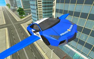 Flying Car Game Robot Game पोस्टर