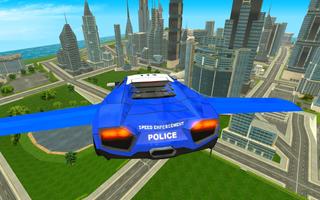 Flying Car Game Robot Game 스크린샷 3