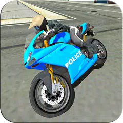 Police Motorbike Driver 3D : Simulation Game