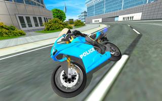 Police Motorbike Driver 3D : Simulation Game capture d'écran 3