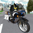 Police Motorbike Highway Rider icône