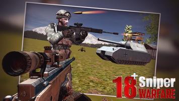 18+ Sniper Warfare Affiche