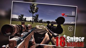 18+ Sniper Warfare capture d'écran 1