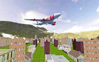 Simulateur de vol Fly Plane Affiche