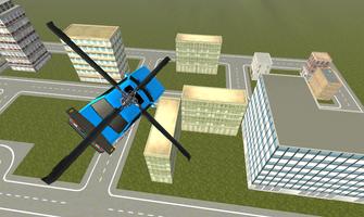 Flying Car : Helicopter Car 3D Affiche
