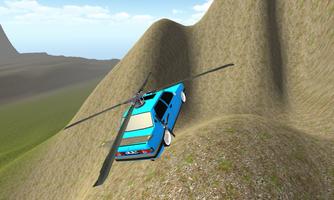 Flying Car : Helicopter Car 3D capture d'écran 3
