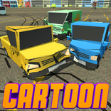 Craft Cube Car Realistic Crash