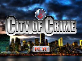Murder case - City Of Crime Plakat