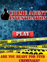 Crime Agent Investigation Affiche