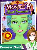 Monster Skin Surgery Game poster