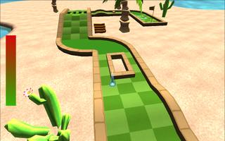 Mini Golf Challenge 3D Free اسکرین شاٹ 3