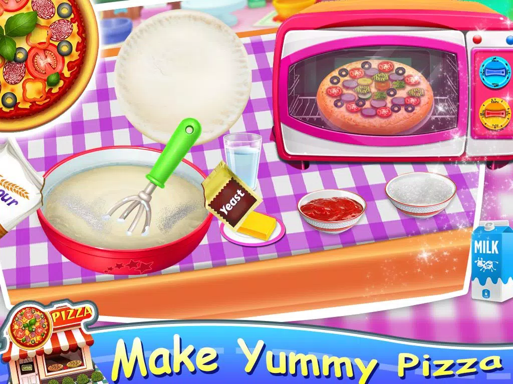 Pizza Factory: Fast Food Maker Shop 2020 - Cooking Games - Android Games  For Kids 