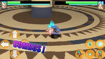 Super Saiyan Battle of Power captura de pantalla 3