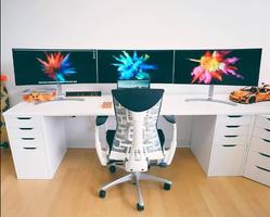 Gamer Room Design Affiche