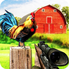 Chicken Shooting: Furry Roaster Invader 2018 icône
